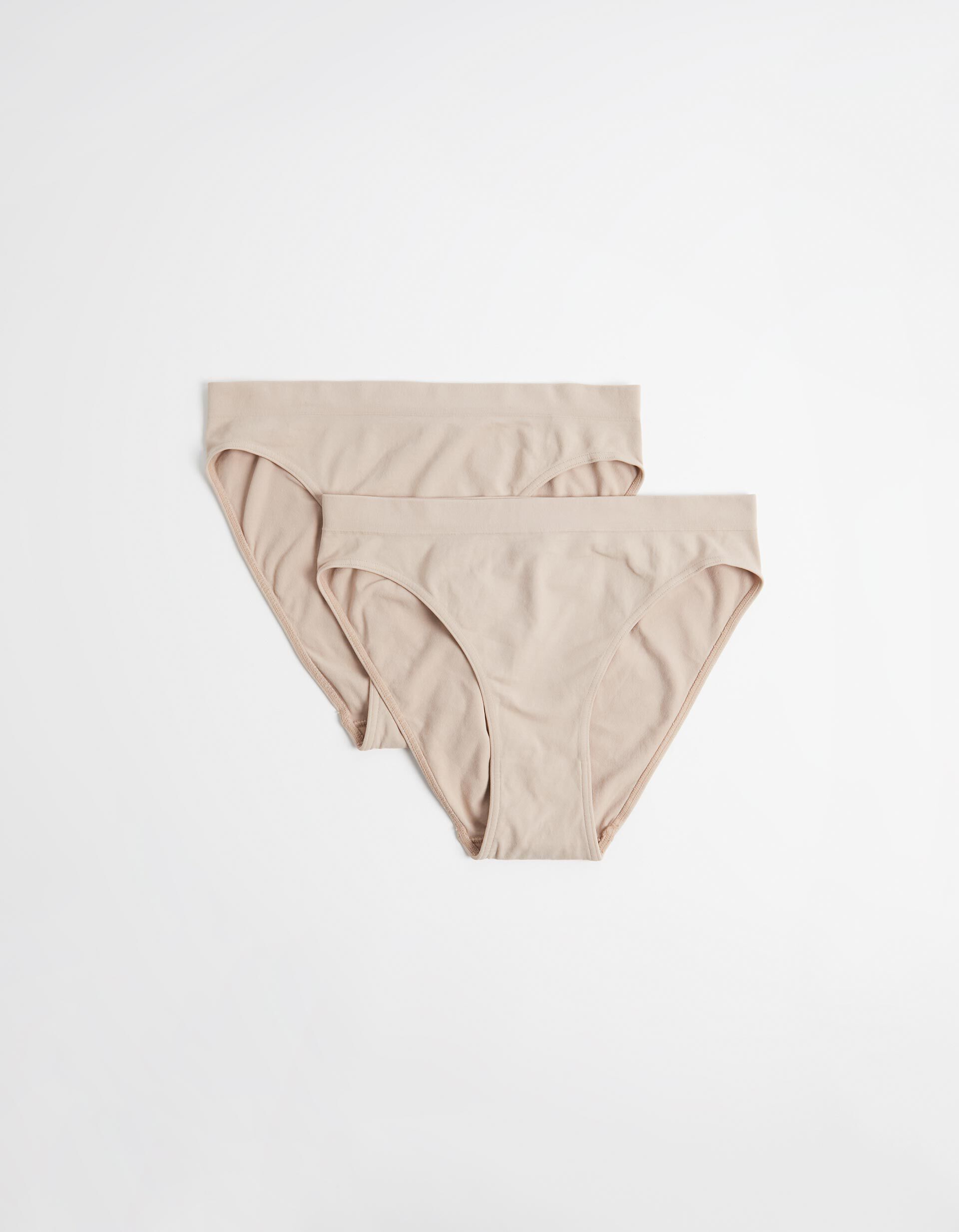 Comprar Online Pack 2 Cuecas sem Costuras, Mulher, Bege