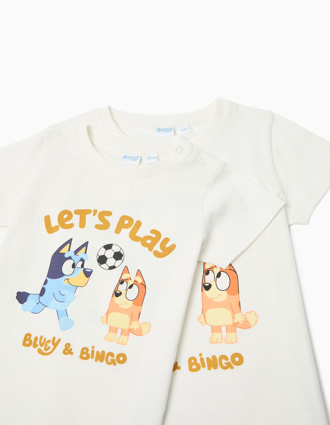 Pijama 'Bluey', Menino, Branco