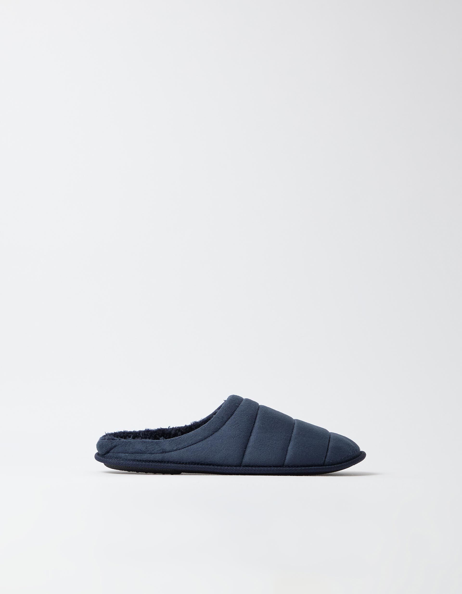 Comprar Online Chinelos De Quarto, Homem, Azul Escuro