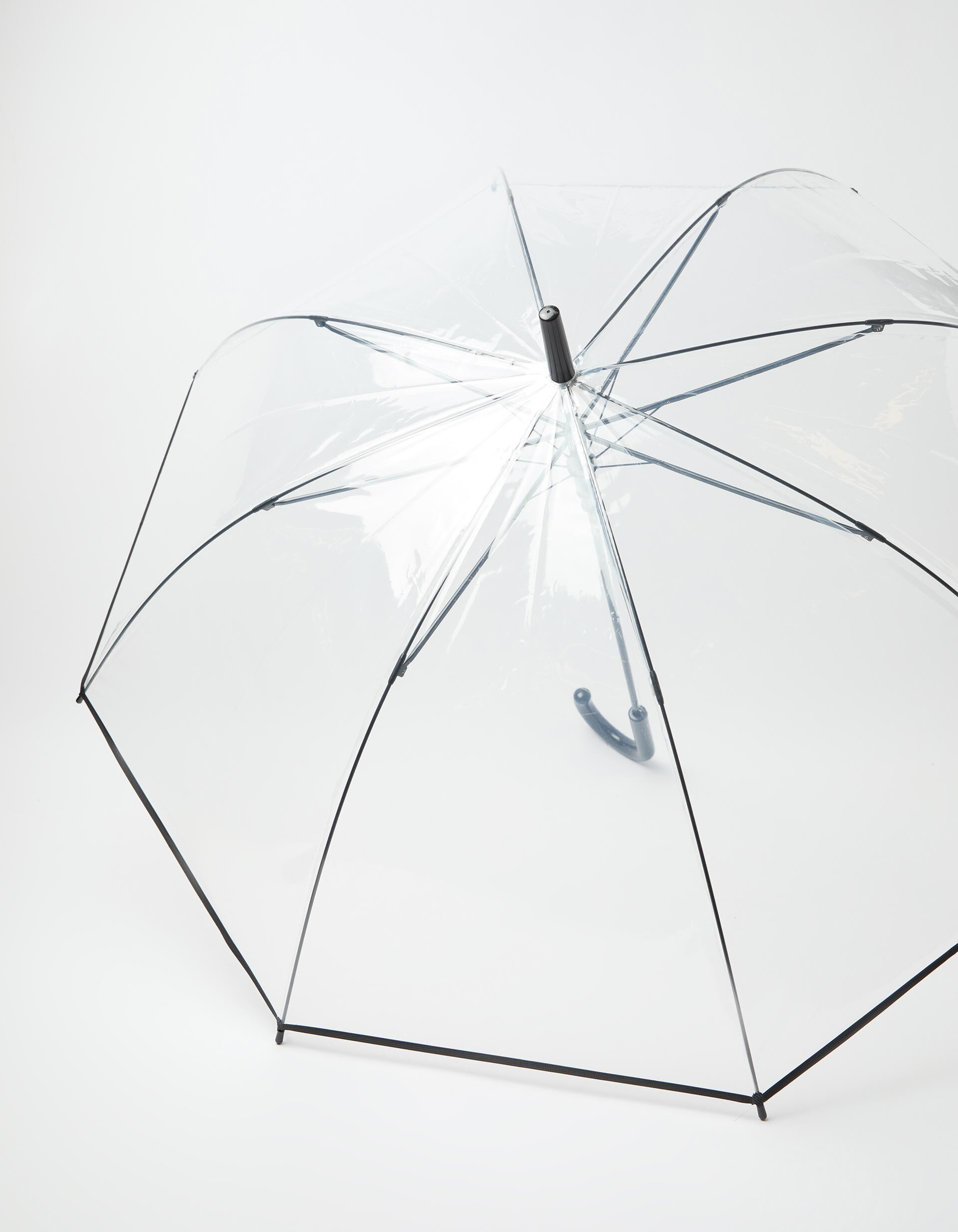 Comprar Online Guarda-chuva Transparente, Mulher, Preto