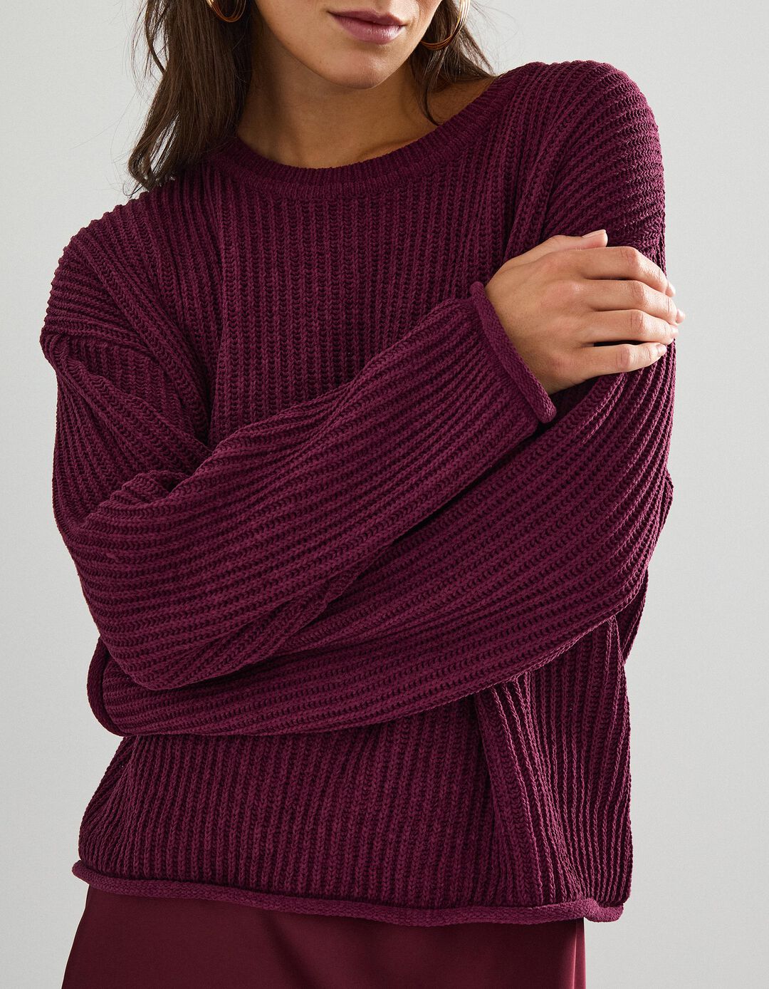 Camisola, Mulher, Roxo