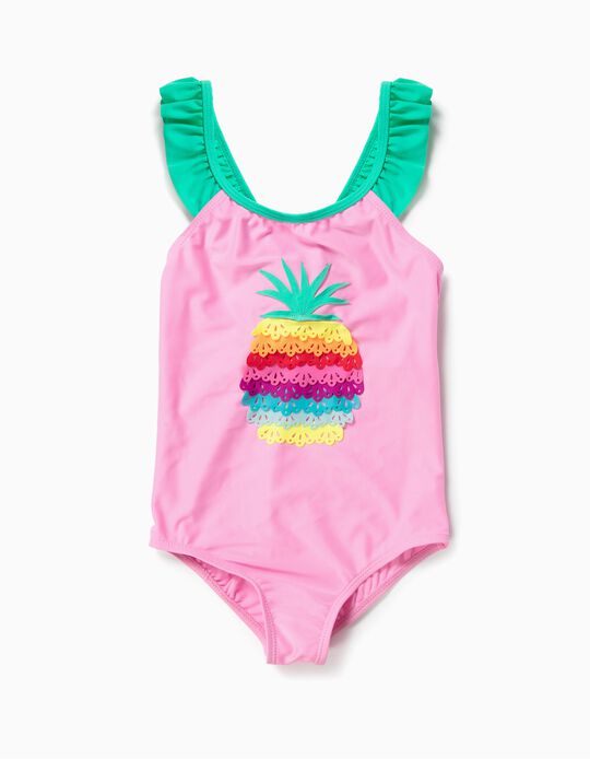 Fato de banho com aplica&ccedil;&atilde;o 3D