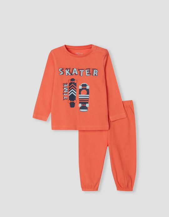 Pyjamas, Baby Boys, Orange
