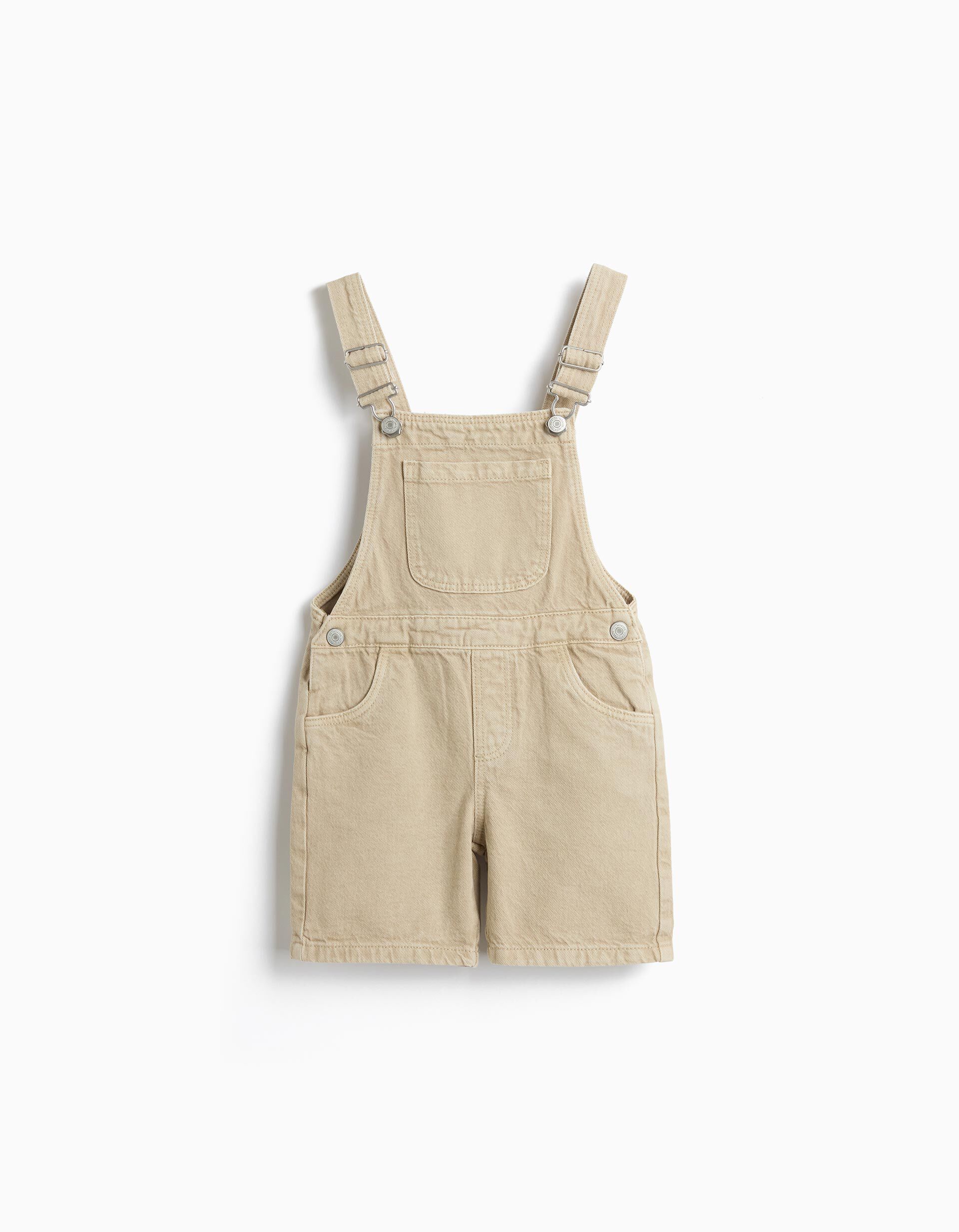 Comprar Online Jardineiras Cal&ccedil;&atilde;o, Menino, Bege Claro