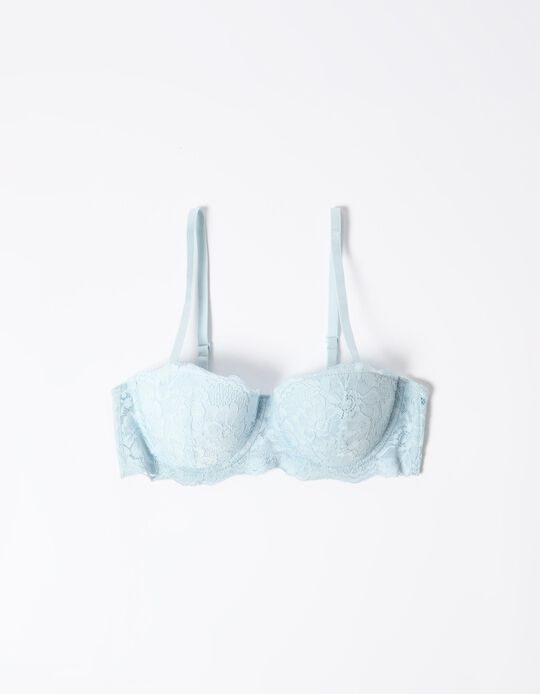 Comprar Online Sutien com Alças Removíveis, Mulher, Azul Claro