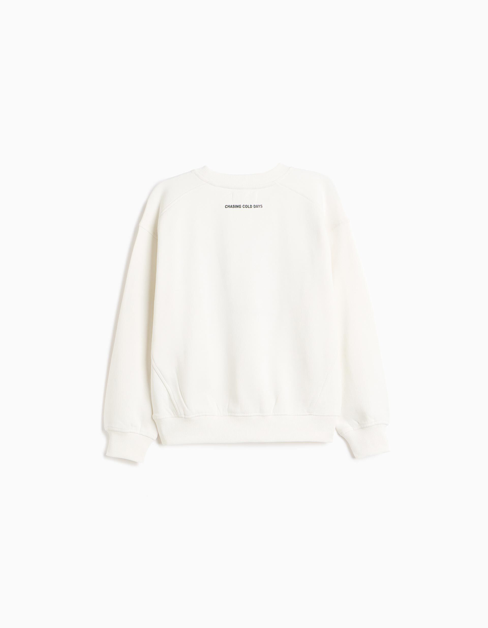 Comprar Online Sweatshirt Estampada, Menino, Branco