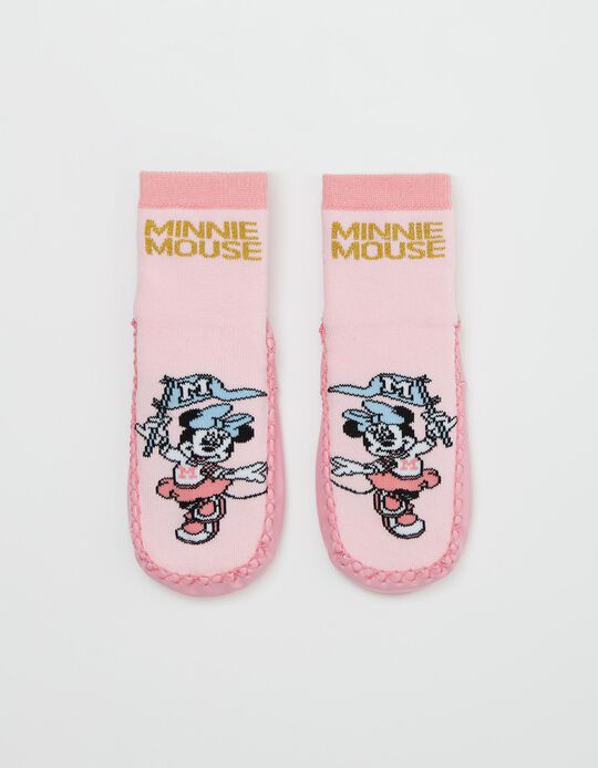 Disney Slipper Socks, Girls, Pink