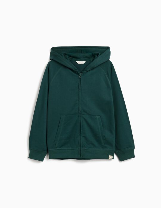 Comprar Online Casaco com Capuz, Menino, Verde Escuro
