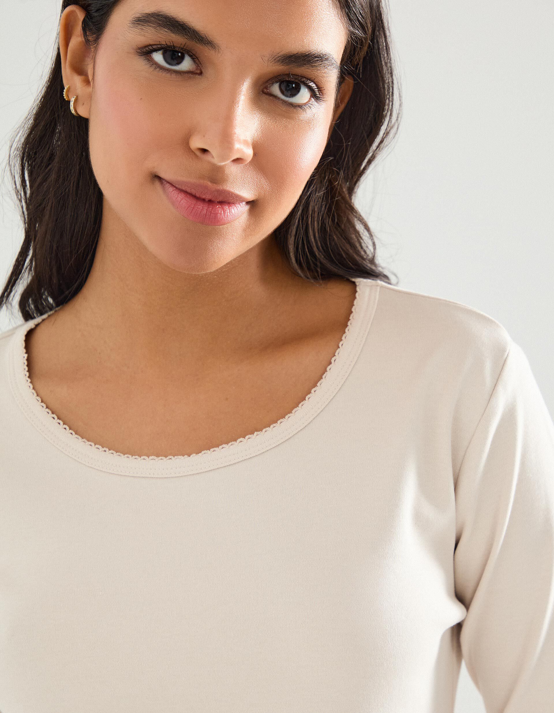 Comprar Online Camisola Interior, Mulher, Bege 