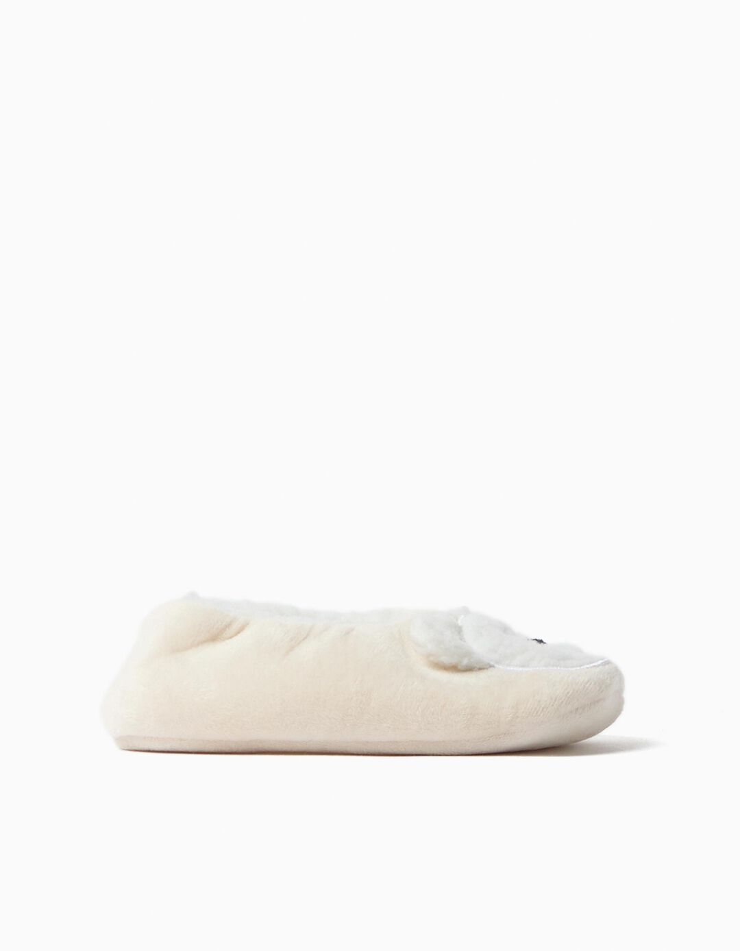 Pantufas Urso, Menino, Bege