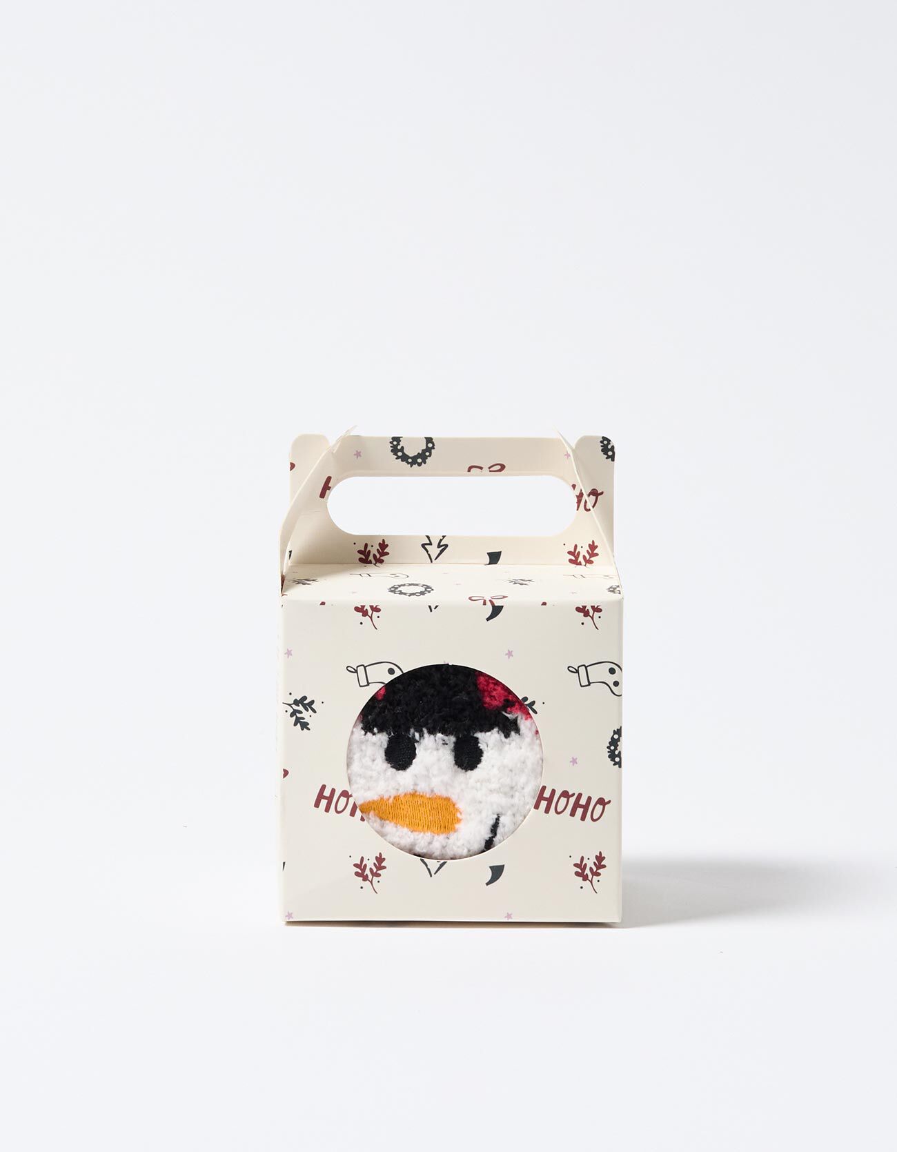 Comprar Online Par de Meias Antiderrapantes Natal, Homem, Vermelho