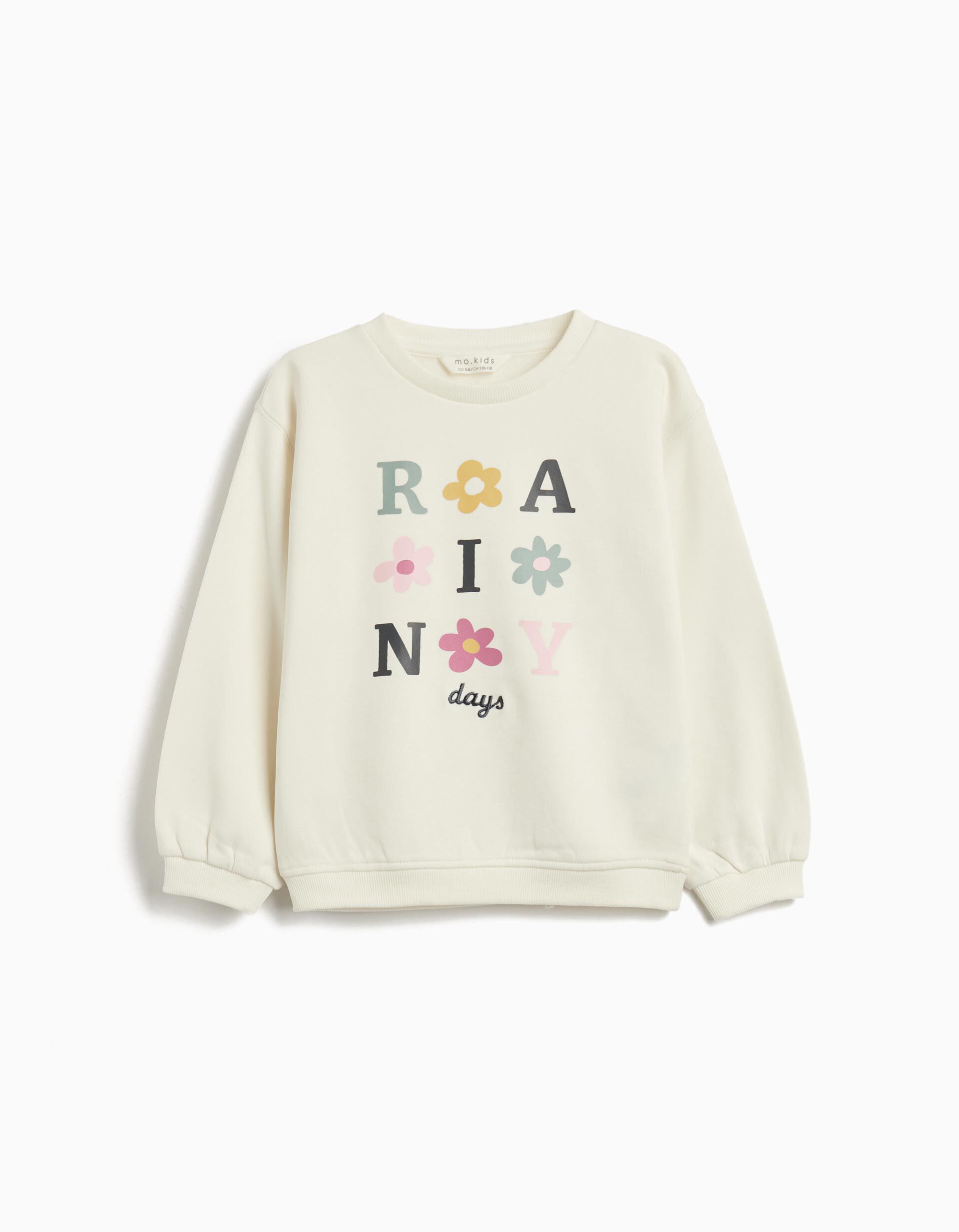 Comprar Online Sweatshirt de Felpa, Menina, Cru