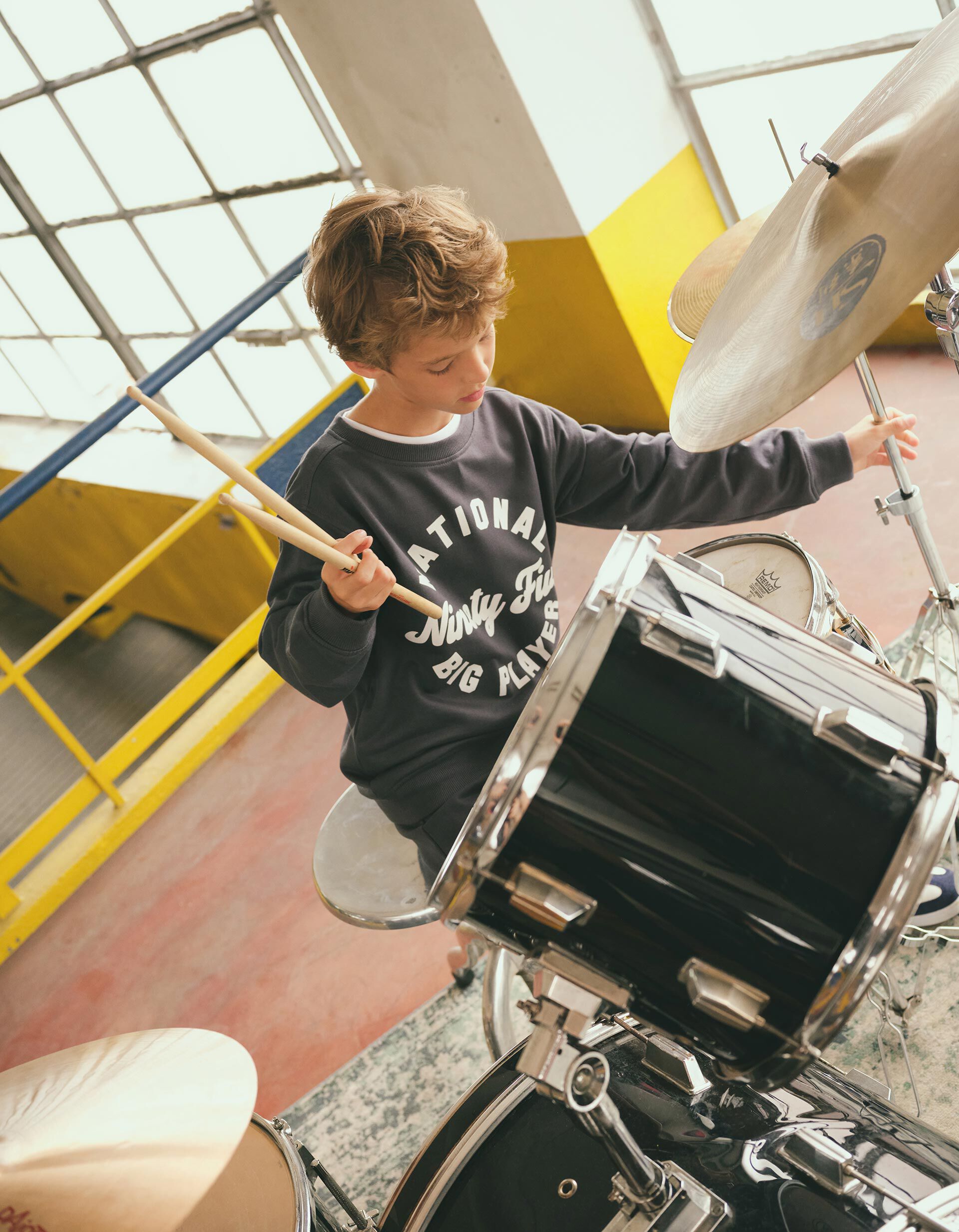 Comprar Online Conjunto de Jogging, Menino, Cinzento Escuro