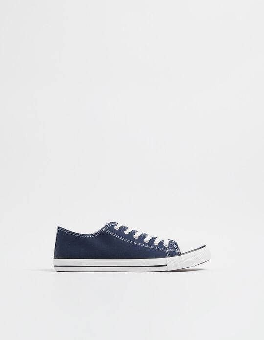 Comprar Online Canvas Sneakers, Men, Dark Blue