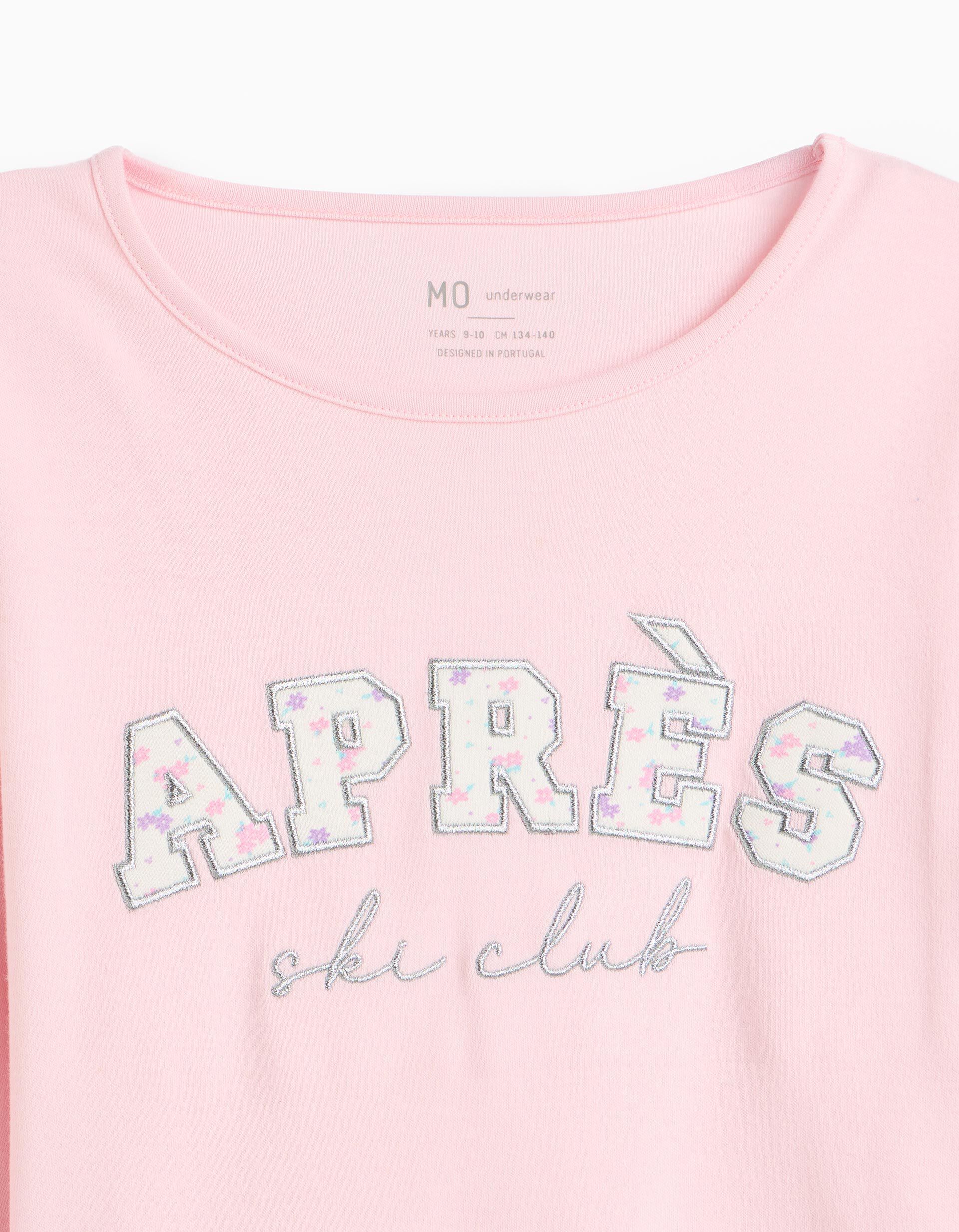 Comprar Online Pijama Interlock, Menina, Rosa