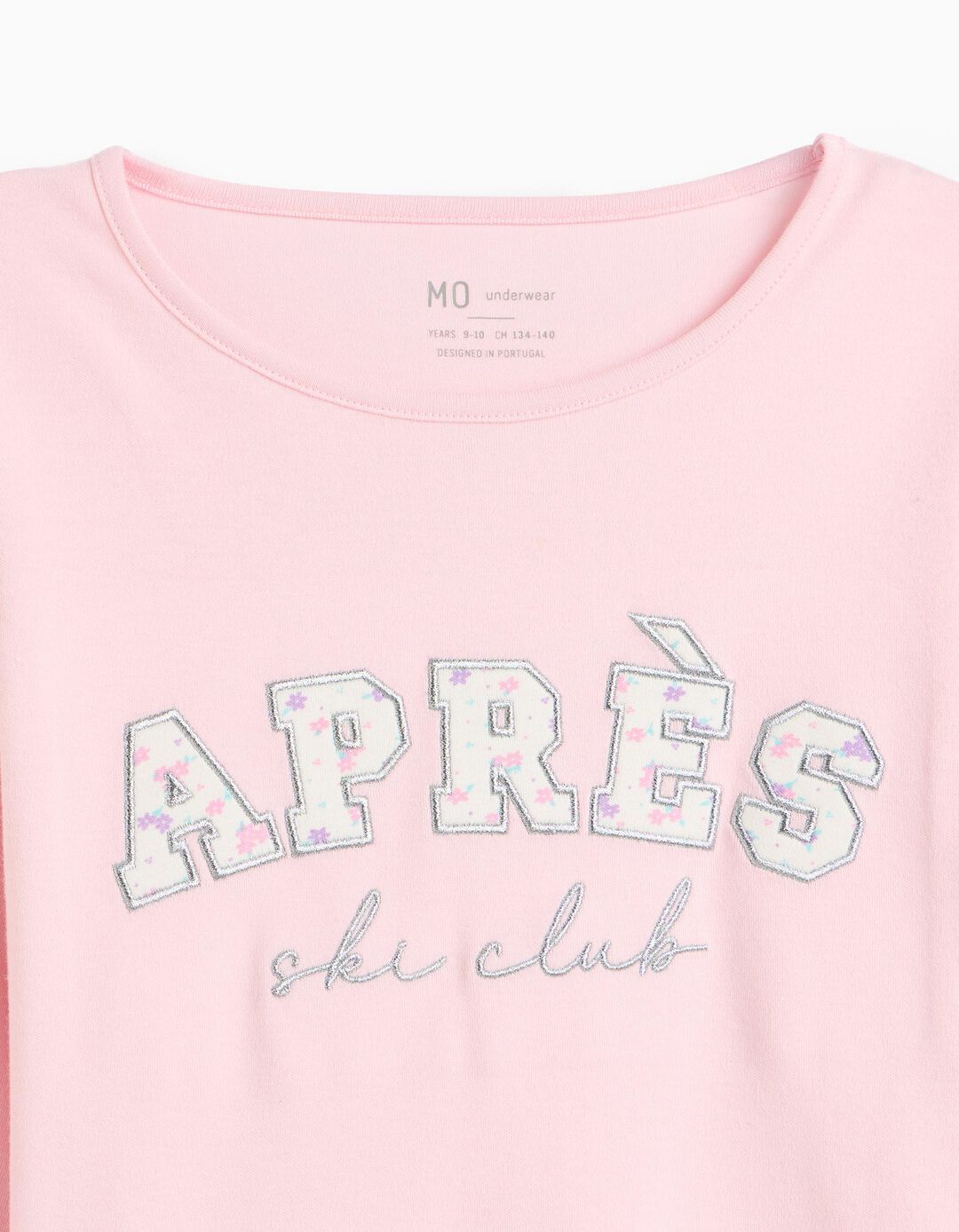 Pijama Interlock, Menina, Rosa