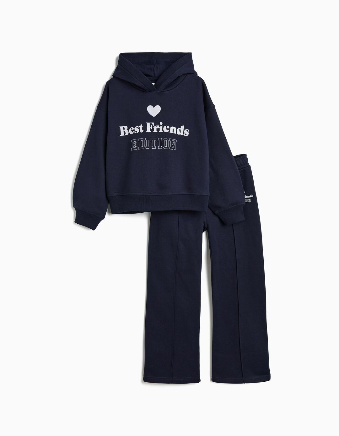 Conjunto de Jogging, Menina, Azul Escuro