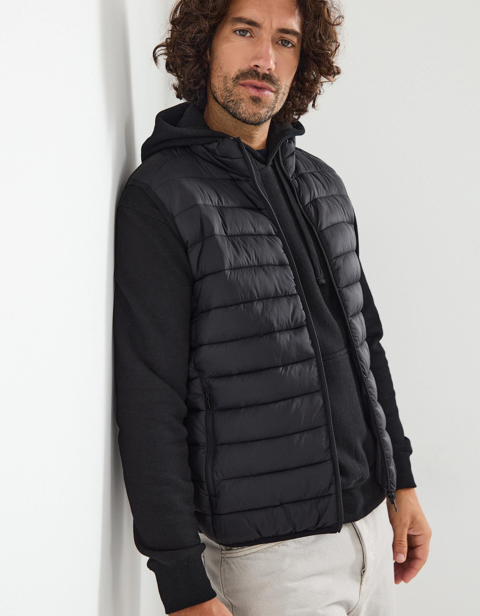 Comprar Online Colete Acolchoado, Homem, Preto