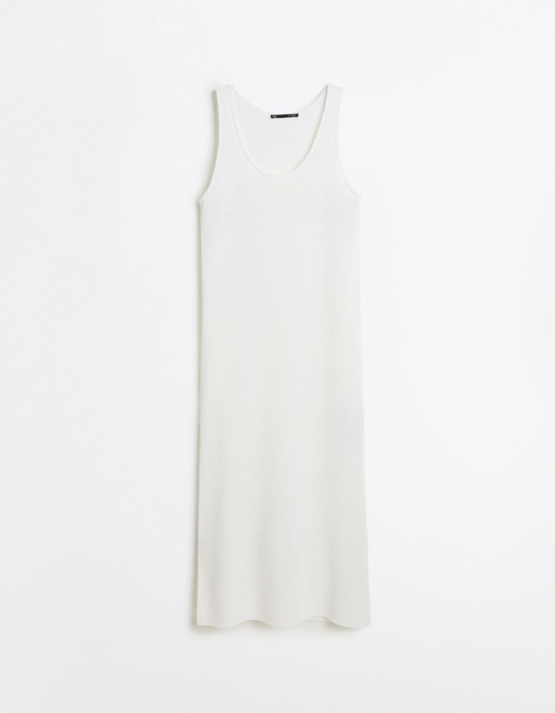 Vestido Malha Tricotada, Mulher, Bege Claro