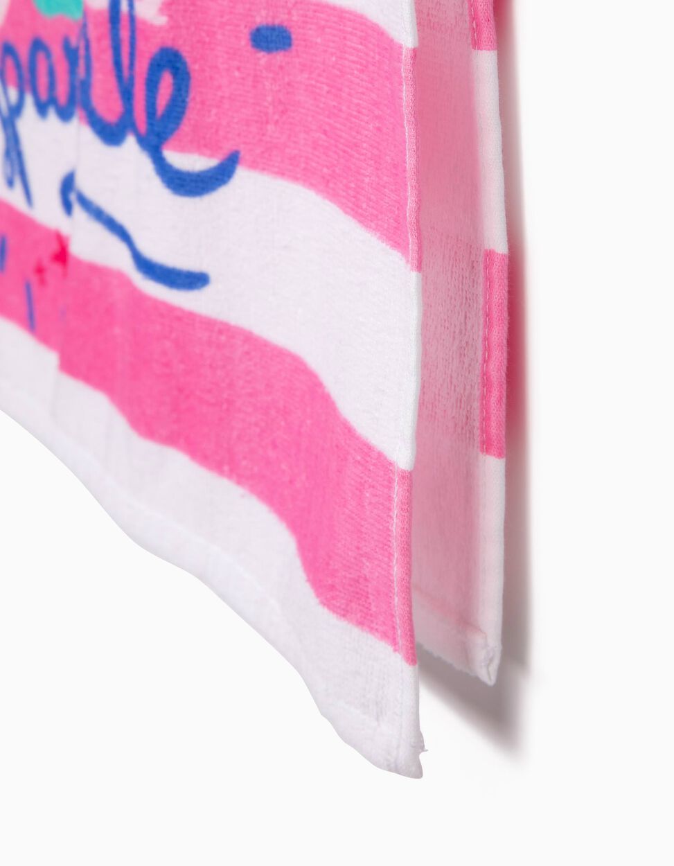 Poncho De Praia Para Bebe Menina Mermaid Rosa E Branco Mo Online Poncho De Praia Para Bebe Menina Mermaid Rosa E Branco Mo Online