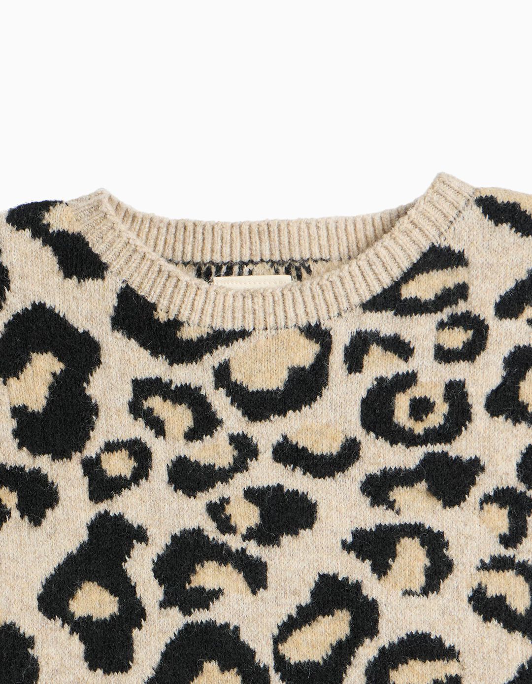 Capa De Malha Animal Print, Menina, Multicolor