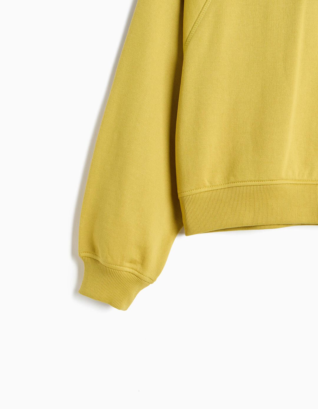Sweatshirt, Menina, Amarelo Torrado