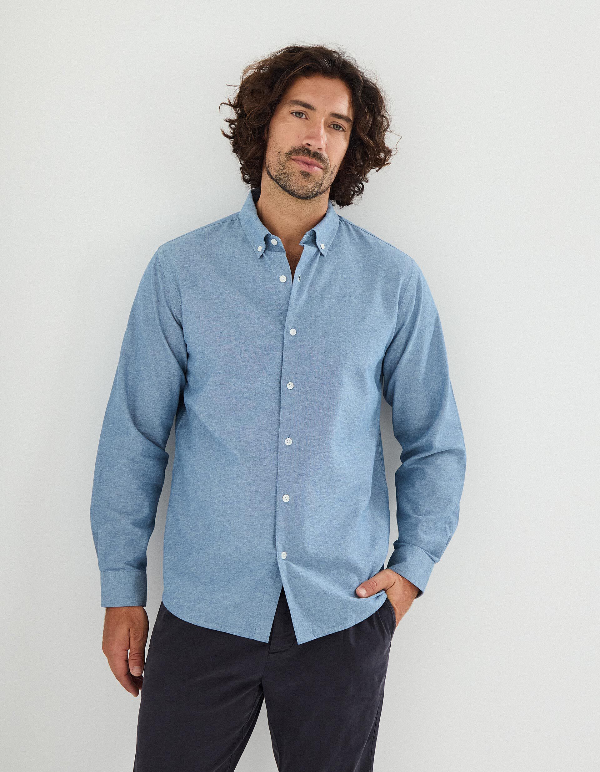 Comprar Online Camisa, Homem, Azul