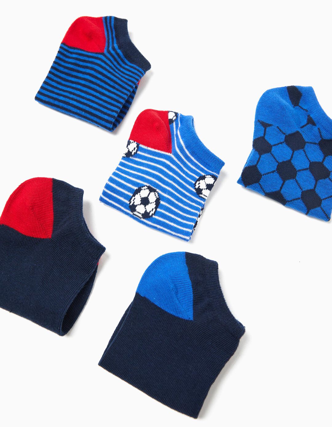 Pack 5 Pares de Meias, Menino, Multicor