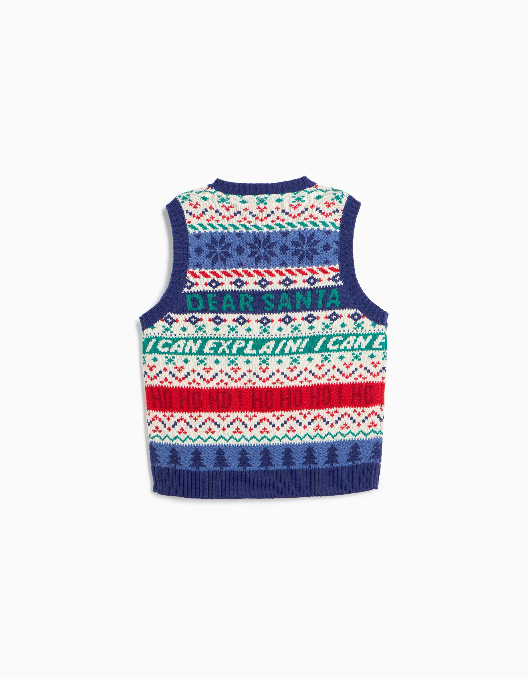 Comprar Online Colete De Natal, Menino, Azul Escuro