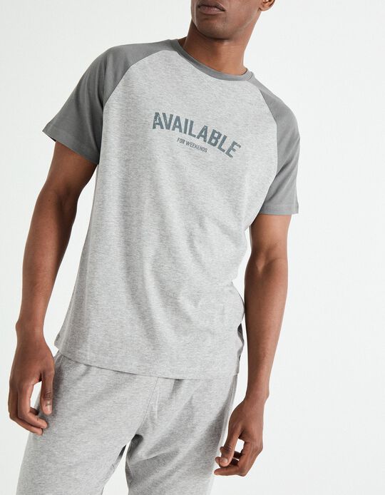 Comprar Online Pijama, Homem, Cinzento