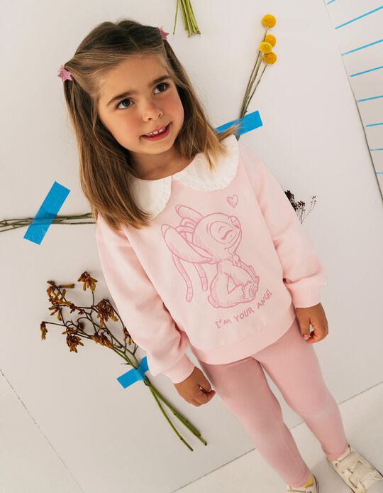 Comprar Online Sweatshirt 'Stitch' &copy;Disney, Menina, Rosa Claro