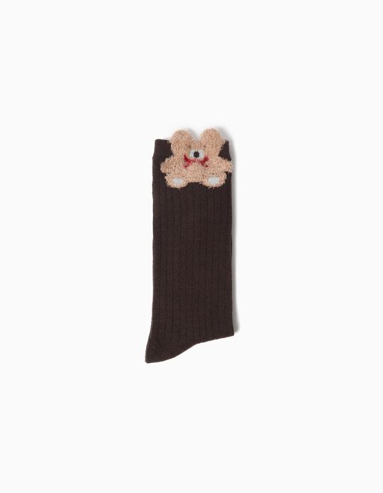 Comprar Online Meias Com Urso, Menina, Multicolor