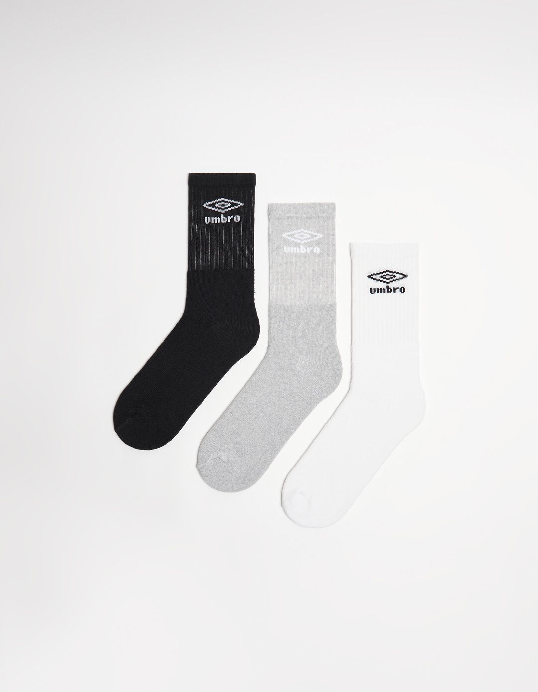 Pack 3 Pares de Meias 'Umbro', Homem, Multicor