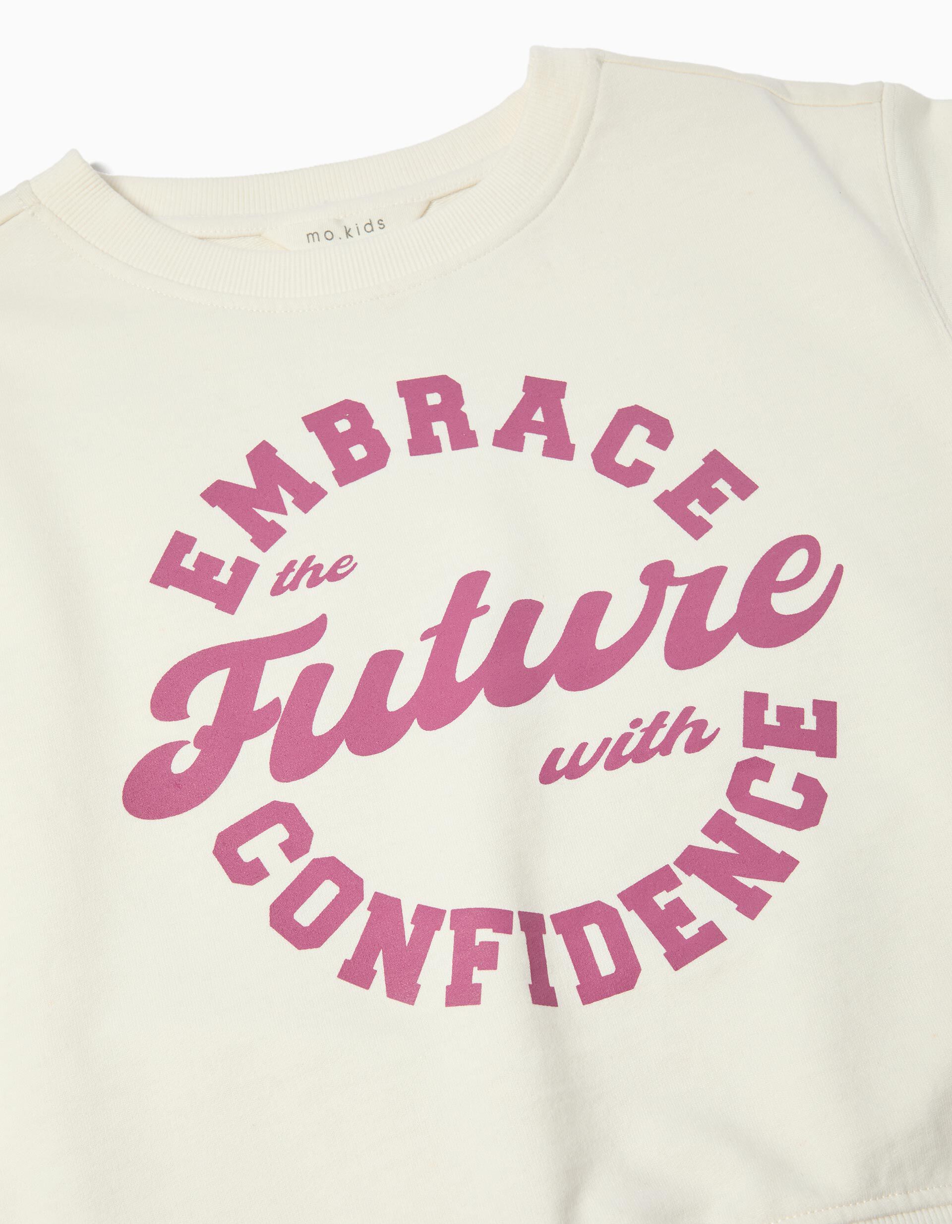 Comprar Online Conjunto de Jogging Felpa, Menina, Branco