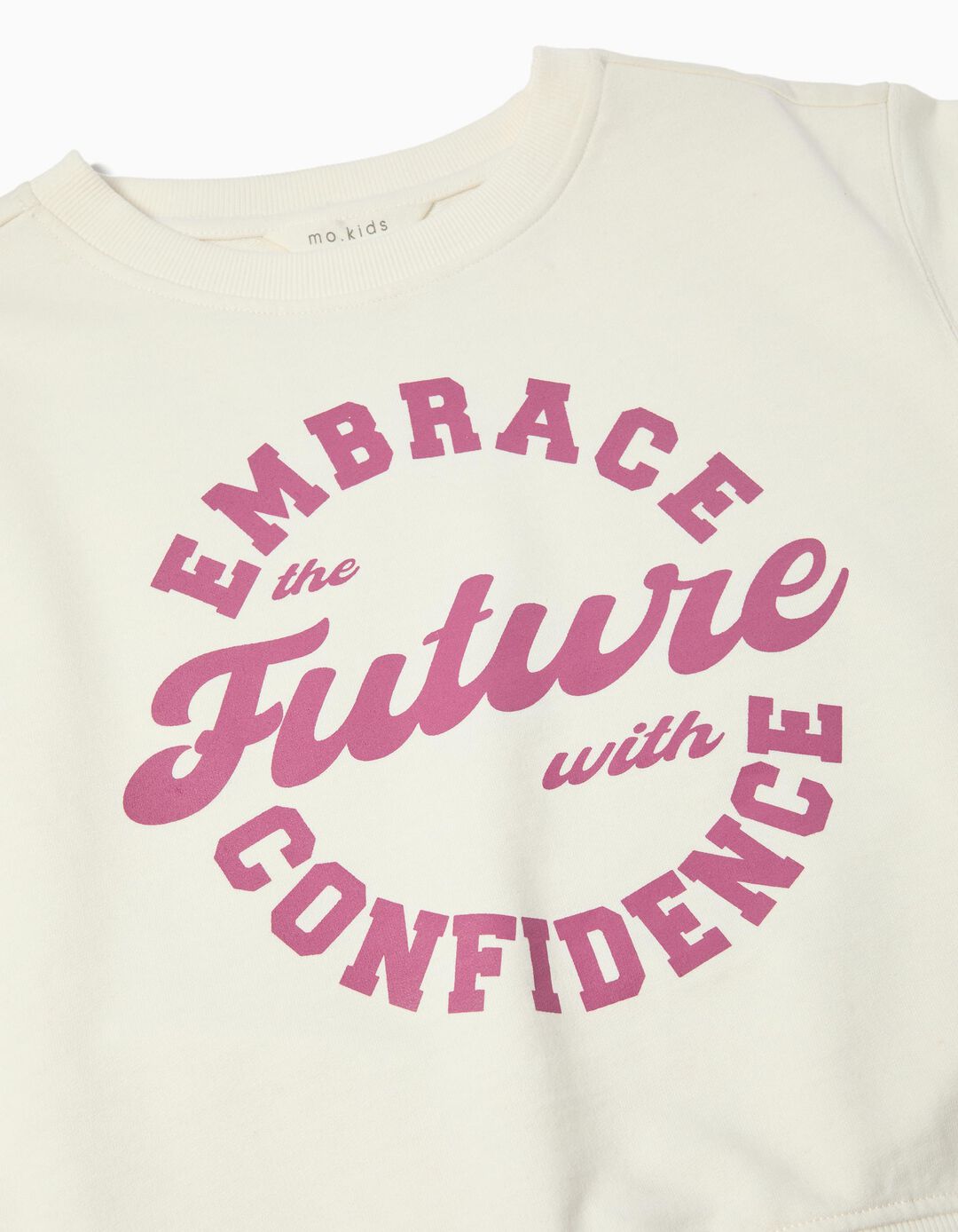Conjunto de Jogging Felpa, Menina, Branco