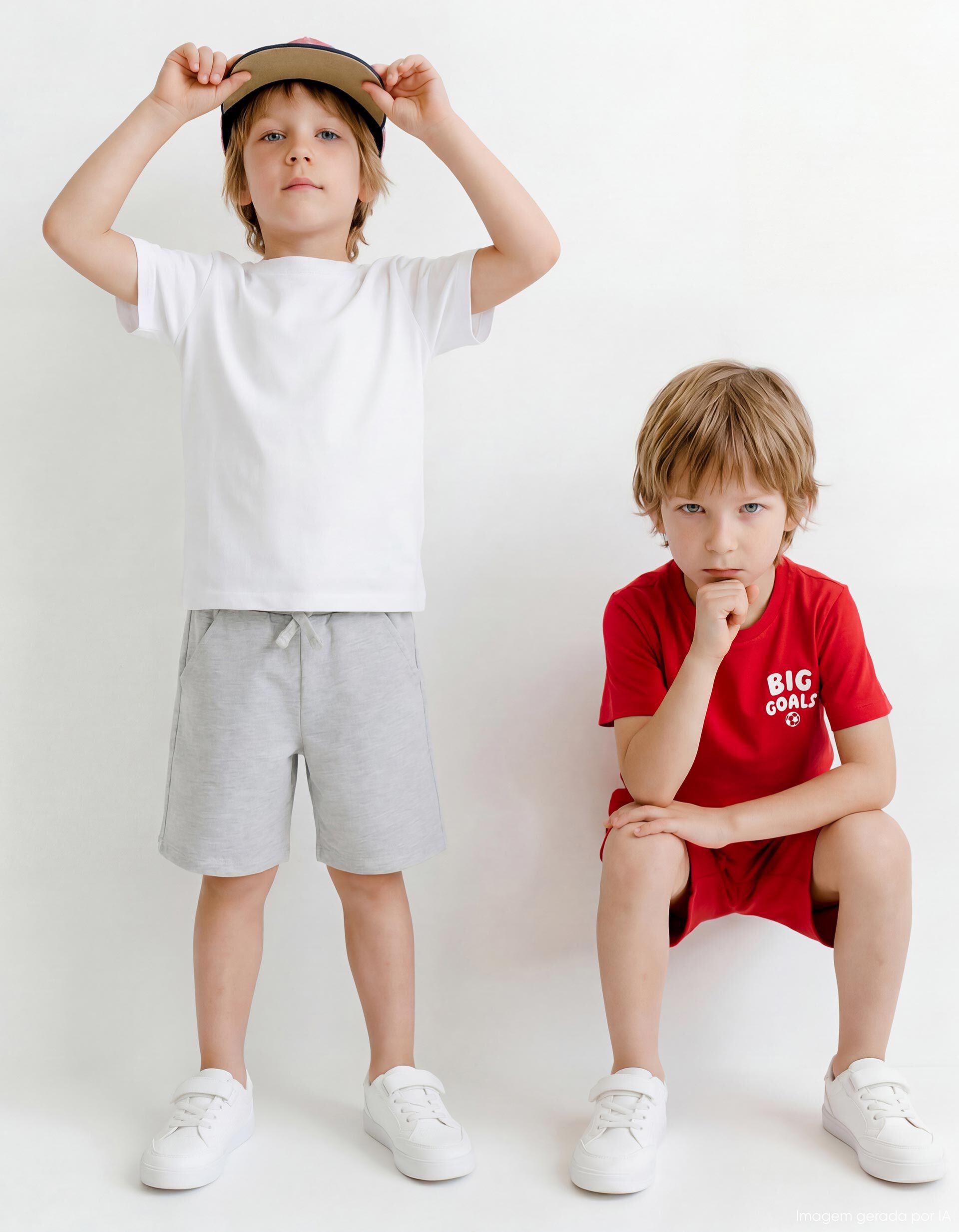 Comprar Online Pack 2 T-shirts, Menino, Vermelho