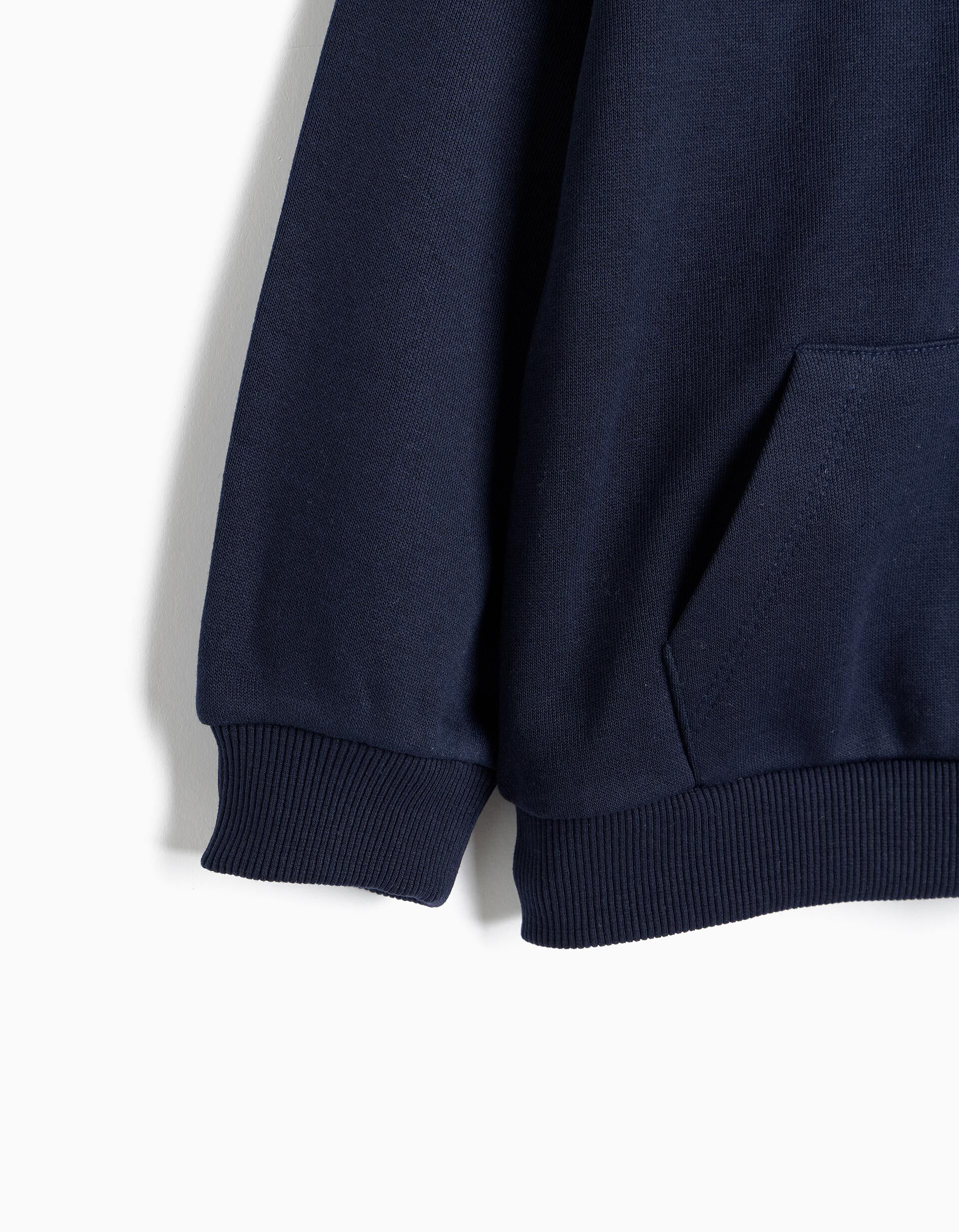 Comprar Online Casaco De Felpa, Menino, Azul Escuro