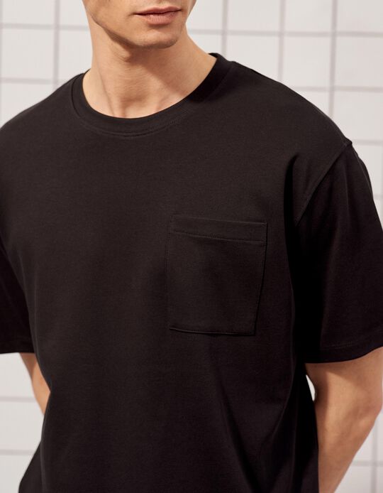 Comprar Online T-shirt, Homem, Preto