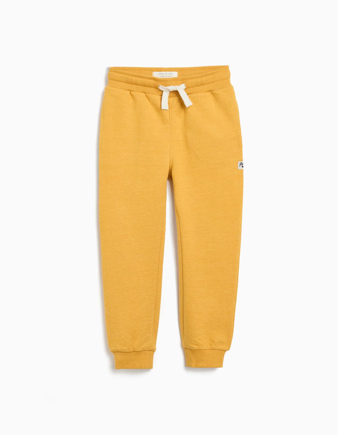Calças de Felpa, Menino, Amarelo