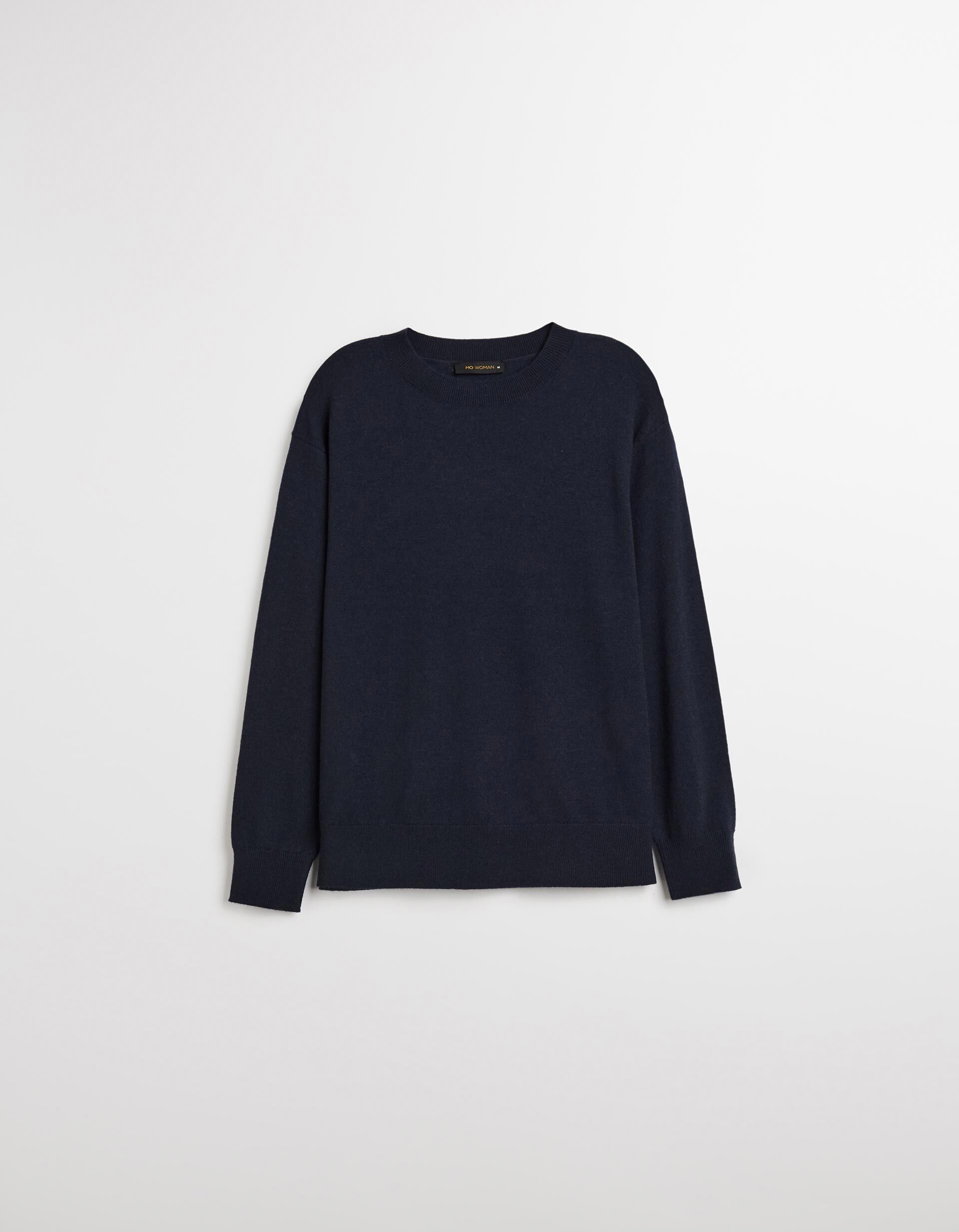 Comprar Online Camisola de L&atilde; com Caxemira, Mulher, Azul Escuro