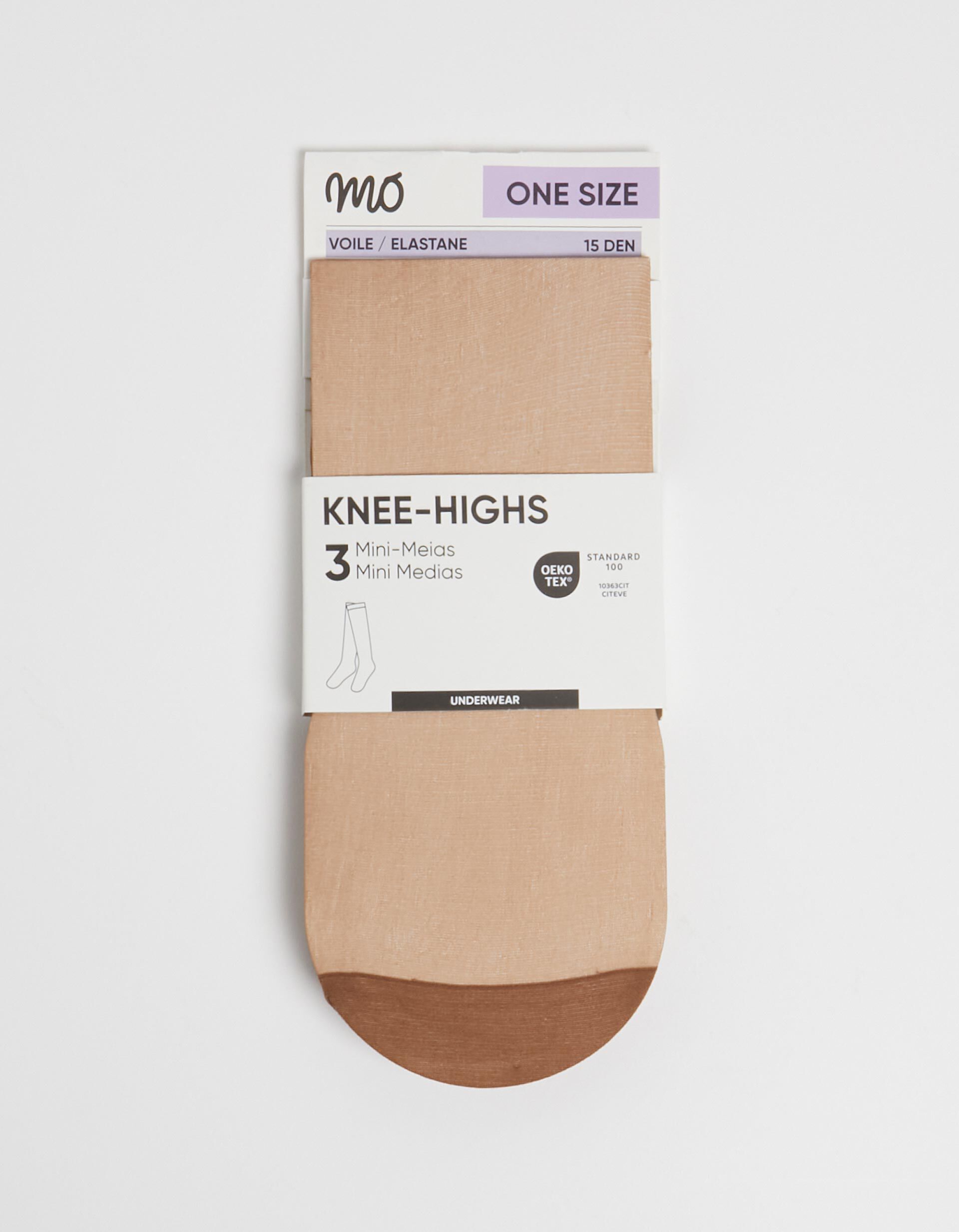 Comprar Online Pack 3 Mini-meias 15 DEN, Mulher, Castanho