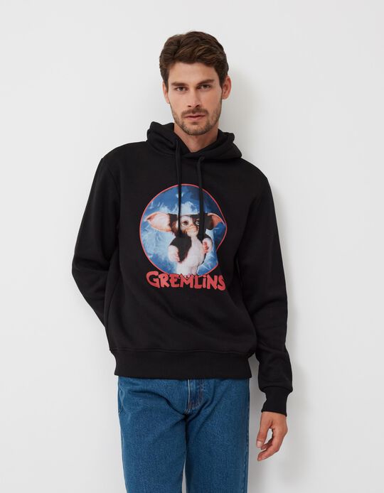 Sweatshirt 'Gremlins', Homem, Preto