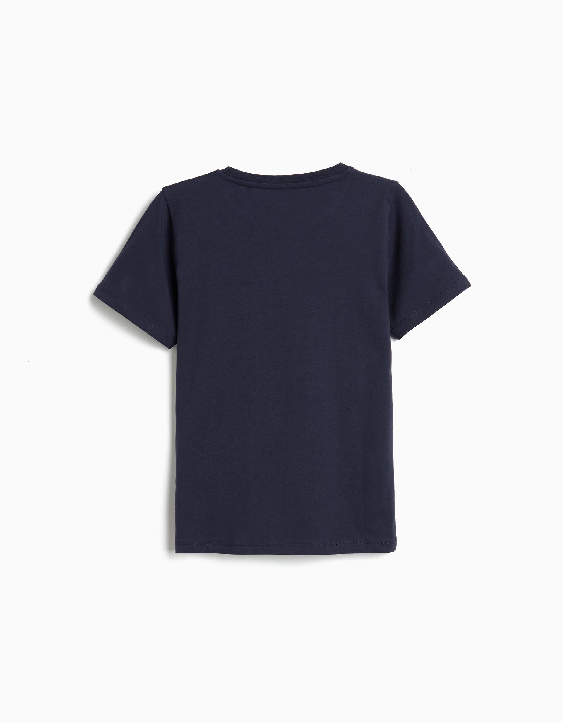 Comprar Online T-shirt Estampada, Menino, Azul Escuro