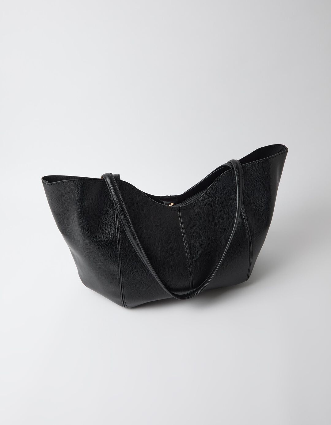 Mala Shopper Com Pendente, Mulher, Preto