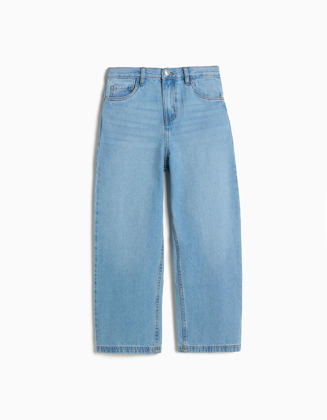 Cal&ccedil;as de Ganga 'Baggy', Menino, Azul Claro