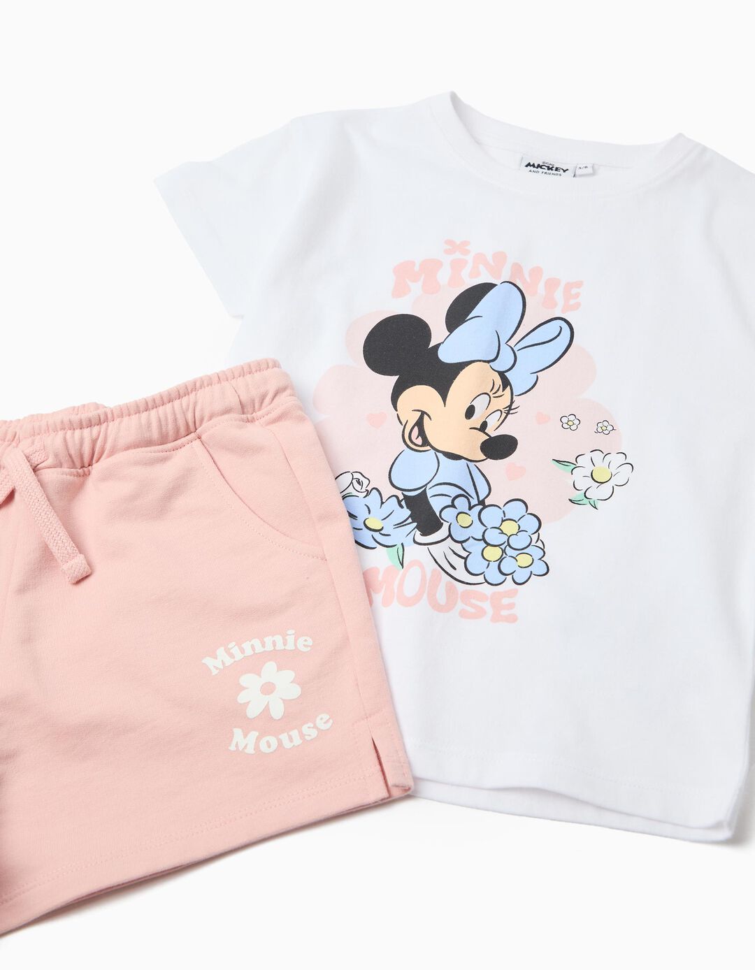 Conjunto 'Minnie' &copy;Disney, Menina, Branco