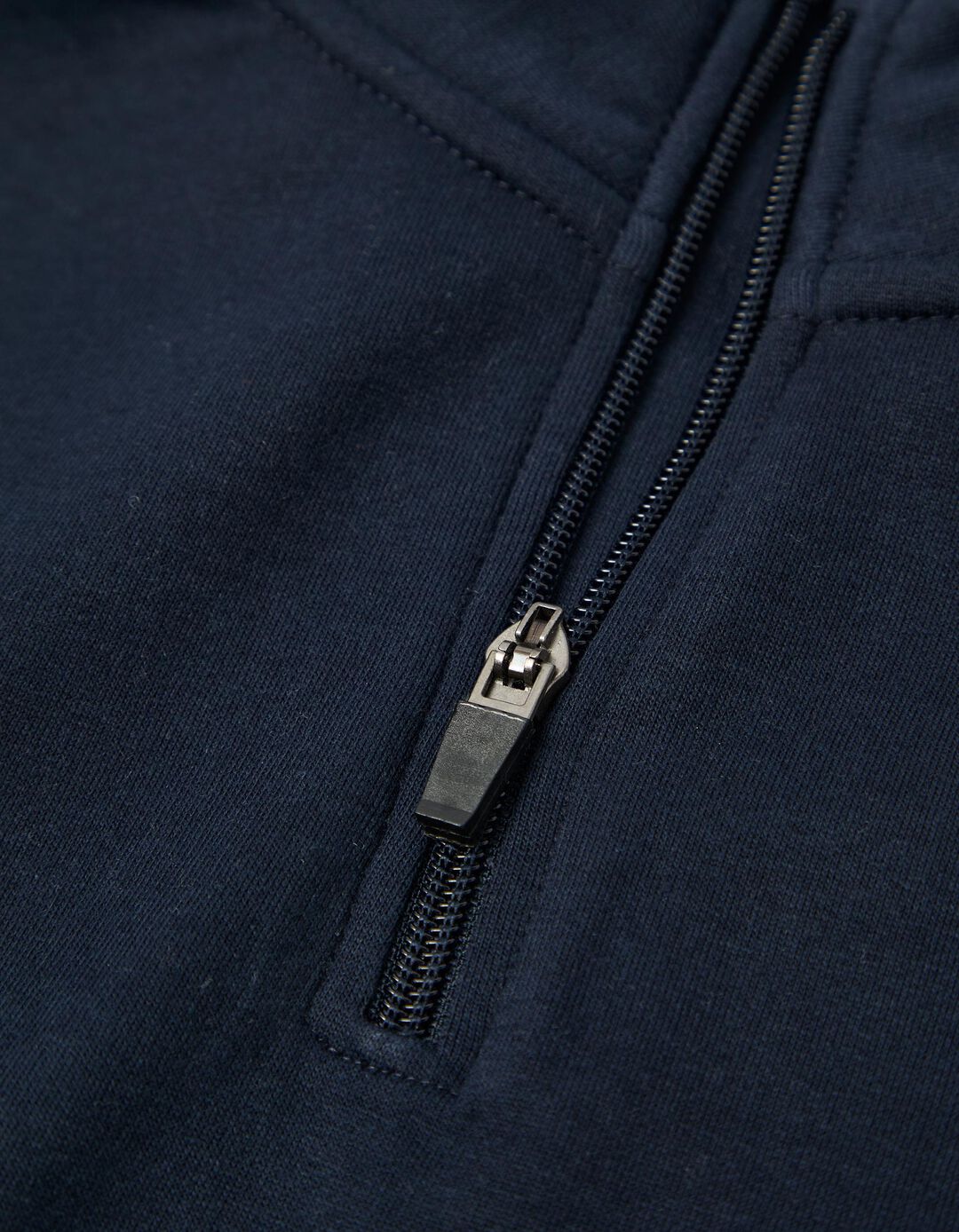 Sweatshirt com Fecho, Menino, Azul Escuro