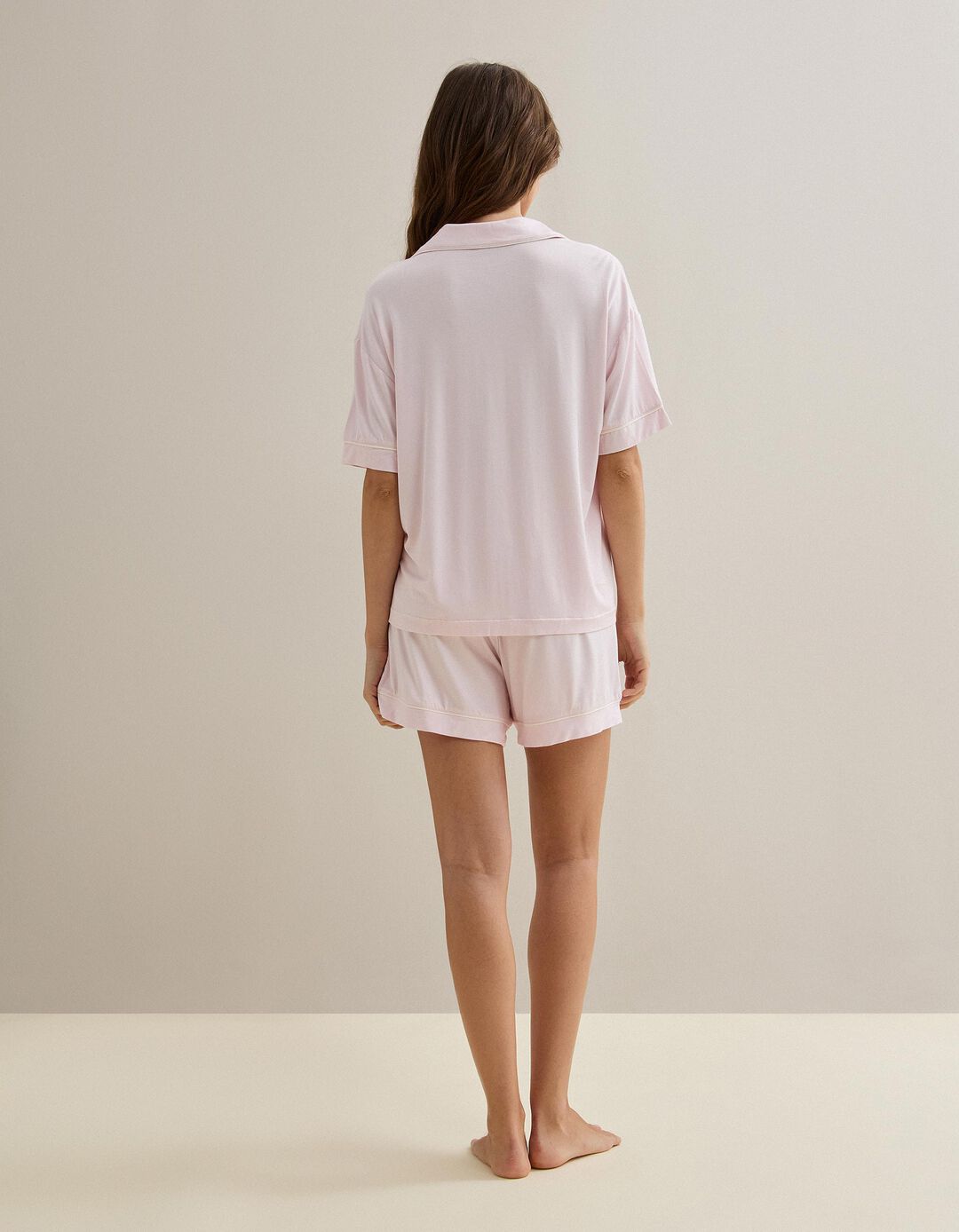 Pijama, Mulher, Rosa Claro