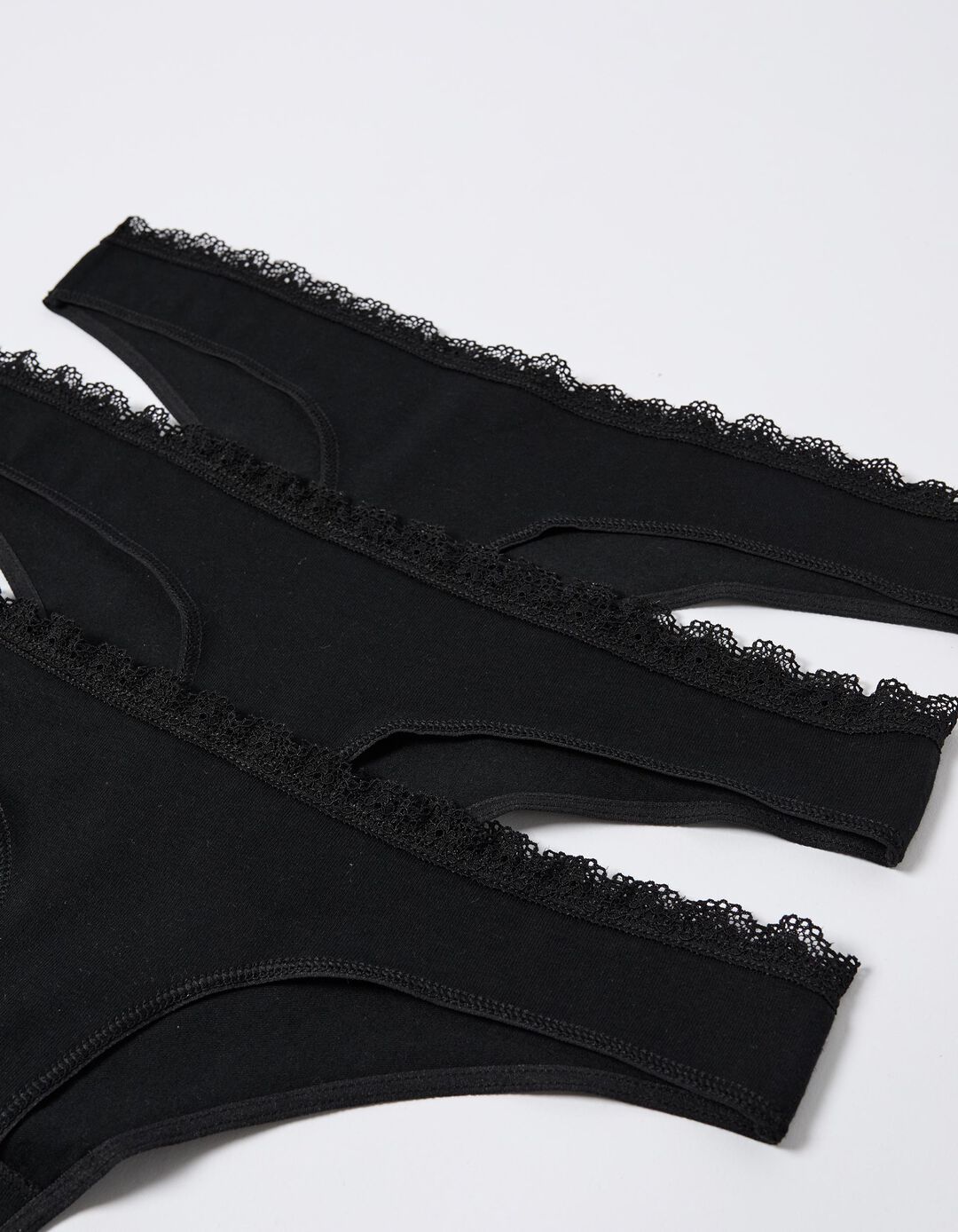 Cuecas Tanga, Mulher, Preto