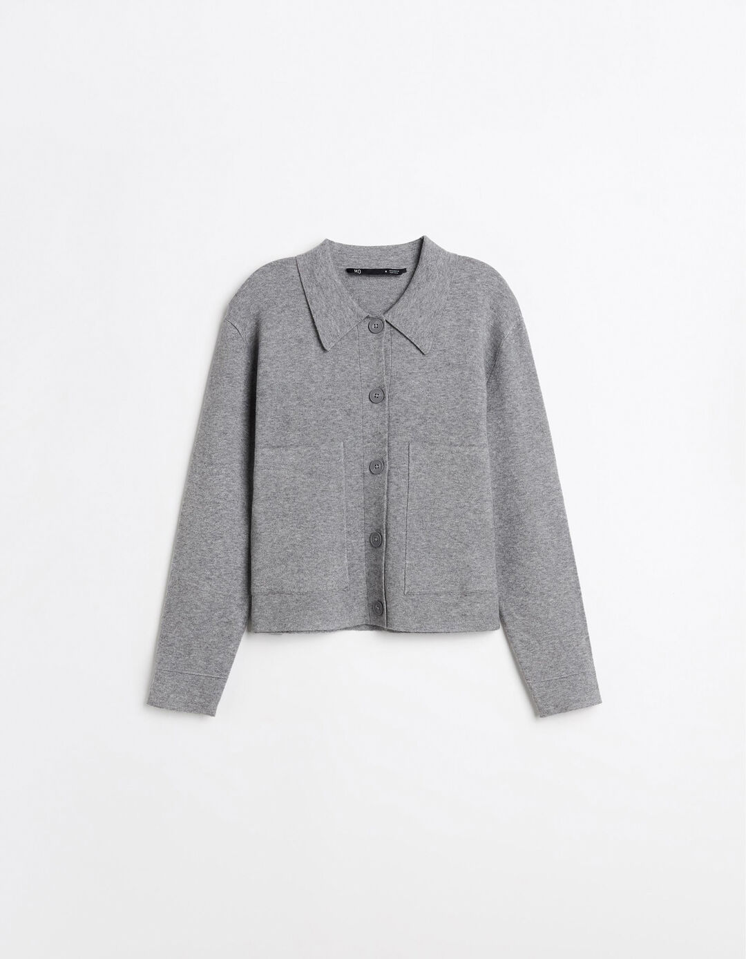 Casaco de Malha, Mulher, Cinzento